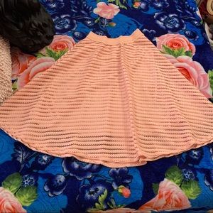 Beautiful Pink Midi Skirt.